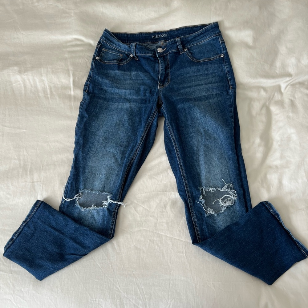 Maurices 14W Skinny Jeans